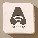 Accessy-puck monterad utan kabeldragning